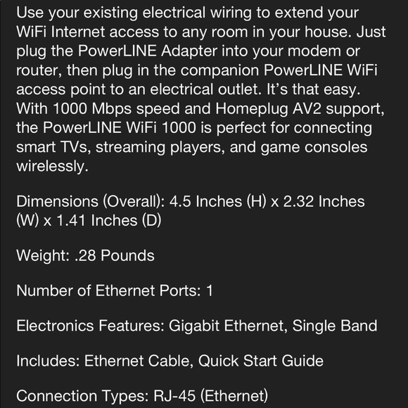 Netgear Powerline 1000 PL1000v2 - Picture 12 of 13